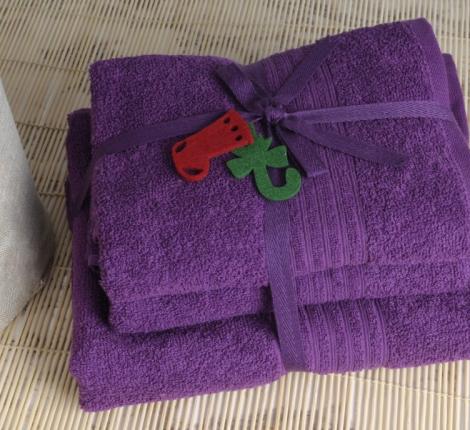 Shalla полотенца Mor (фиолетовый), 50x90