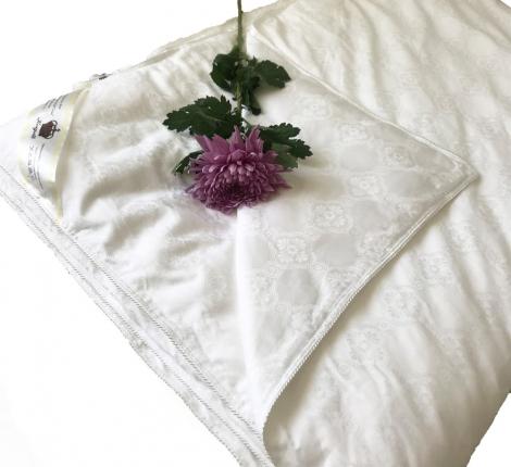 Одеяло шёлковое Elisabette Элит всесезонное, 172x205 (белый)