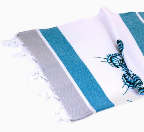 Полотенце для сауны Arya печатное 90х160 Butterfly