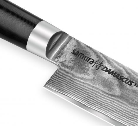 Нож кухонный &quot;Samura DAMASCUS&quot; Сантоку 145 мм, G-10