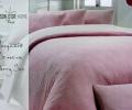 Постельное бельё махровое &quot;Maison D'or&quot; JAKARLI евро, грязно-розовый