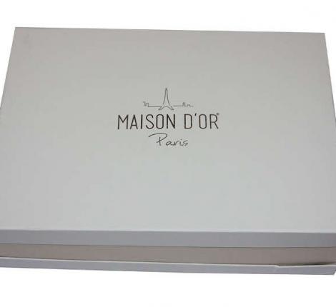 Комплект полотенец 30x50-50x100-70x140 Maison D'or &quot;NEW TRENDY&quot;, фиолетовый