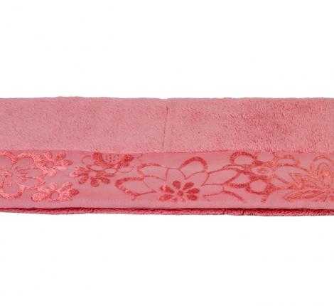 Махровое полотенце 50x90 Hobby &quot;DORA&quot; тёмно-розовый