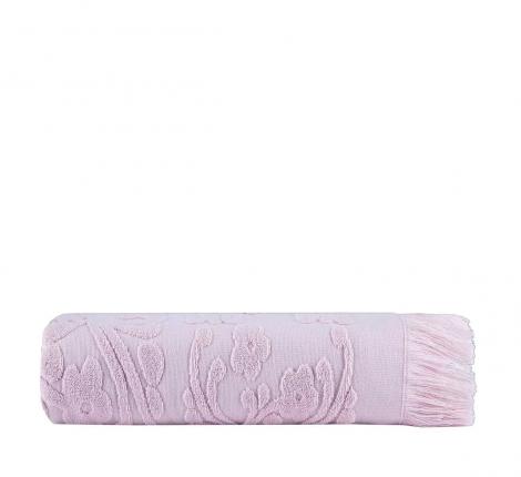 Полотенце махровое Arya с бахромой Isabel Soft 30X50, Пудра