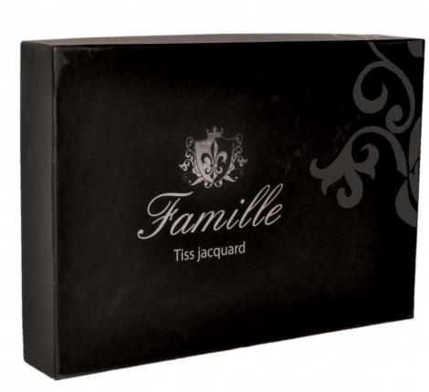 Постельное белье Famille TJ-11 Жаккард, 2 спальный