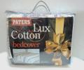 Покрывало &quot;Lux Cotton&quot; вышивка Бежевое барокко 240х240