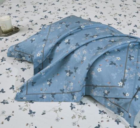 Постельное белье с одеялом &quot;Asabella&quot; 2170-OSPS Сатин, 1,5 спальный