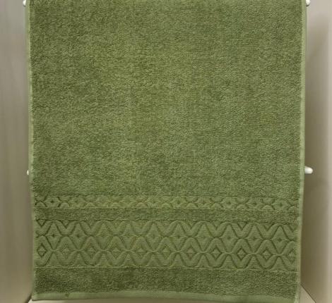 Полотенце махровое 50х90 AMBIELLA  &quot;PANDORA&quot;, зеленый