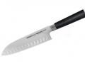 Нож кухонный &quot;Samura Mo-V&quot; Сантоку 180 мм, G-10 (с тату)