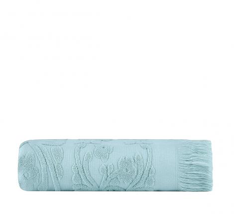 Полотенце махровое Arya с бахромой Isabel Soft 50х90, Мятный