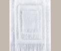 Полотенце махровое Arya с бахромой Isabel Soft 50х90, Белый