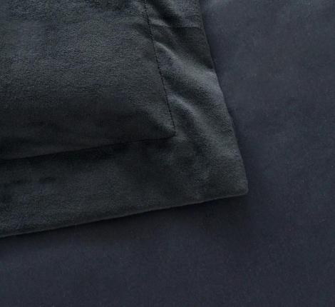 Постельное белье с одеялом &quot;Sofi de Marko&quot; Энрике (черный) Велюр, Семейный