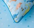 Постельное белье детское &quot;Sofi de Marko&quot; Динозаврики (голубой) Сатин, 1,5 спальный