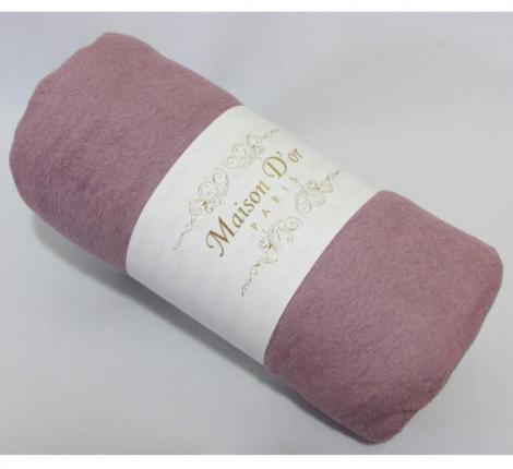 Простыня на резинке махровая с наволочками &quot;Maison D'or&quot; DUZ (фиолетовый), 180х200