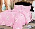 Постельное белье с одеялом &quot;Sofi de Marko&quot; Циния (розовая) Сатин, 1,5 спальный
