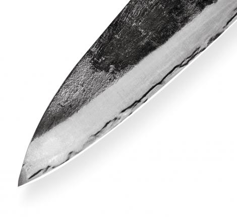 Нож кухонный &quot;Samura SUPER 5&quot; универсальный 162 мм, гвоздичное масло, салфетка