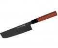 Нож кухонный &quot;Samura OKINAWA&quot; Накири 172 мм с галтовкой, палисандр