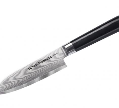 Нож кухонный &quot;Samura DAMASCUS&quot; Сантоку 145 мм, G-10