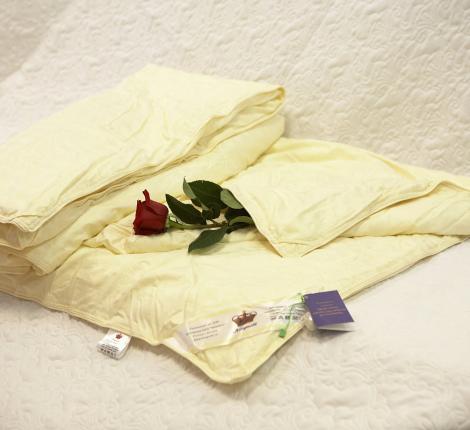 Одеяло шёлковое Elisabette Элит всесезонное, 150x210 (бежевый)