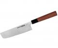 Нож кухонный &quot;Samura OKINAWA&quot; Накири 172 мм, палисандр