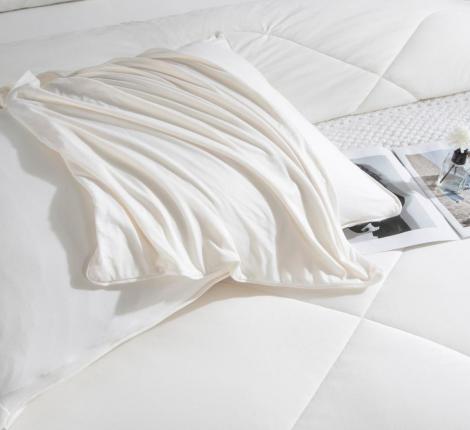 Постельное белье с одеялом &quot;Kazanov.A.&quot; Bamboo milk super soft (айвори), 1,5 спальный