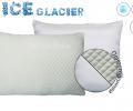 Охлаждающий чехол на подушку односторонний Айс Глетчер, Белый 50х70