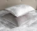 Постельное белье с одеялом &quot;Kazanov.A.&quot; Жадор (бежевое серебро)  Велюр/Egypt Cotton, 1,5 спальный