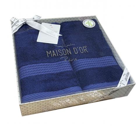 Салфетки махровые Maison D'or &quot;AMADEUS&quot; 40х60-2шт., синий