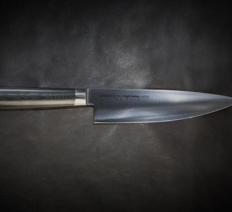 Нож кухонный &quot;Samura Mo-V&quot; Шеф 200 мм, G-10 (с тату)