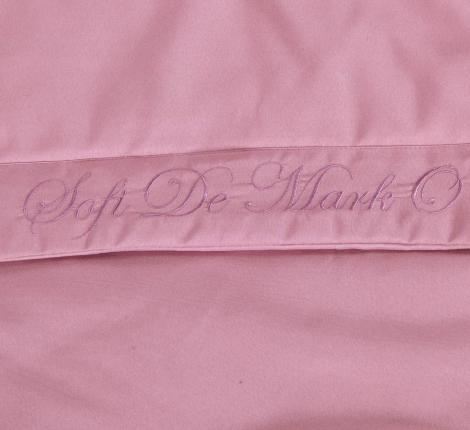 Постельное белье с одеялом &quot;Sofi de Marko&quot; Изида (пепел роза) Сатин, Семейный