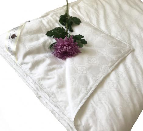 Одеяло шёлковое Elisabette Элит всесезонное, 140x205 (белый)