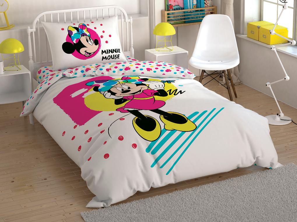 кпб тас ranforce/disney/детский/1,5 сп/ disney minnie