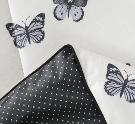 Постельное белье с одеялом "Sofi de Marko" Ришелье №41 Сатин, 1,5 спальный