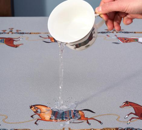 Скатерть с пропиткой LEFARD "PASSAGE" 140х180 см, серый