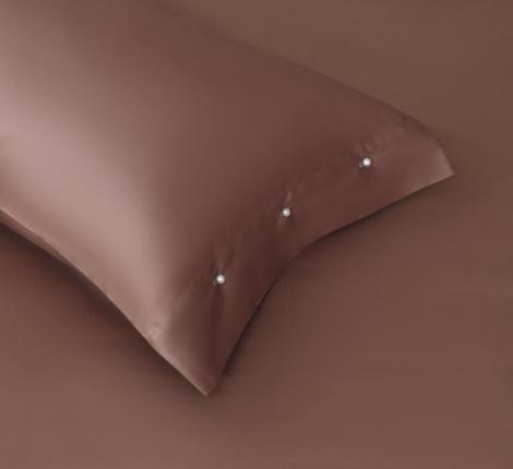 Постельное белье с одеялом "Sofi de Marko" Premium Mako (капучино) Сатин ДеЛюкс, Евро