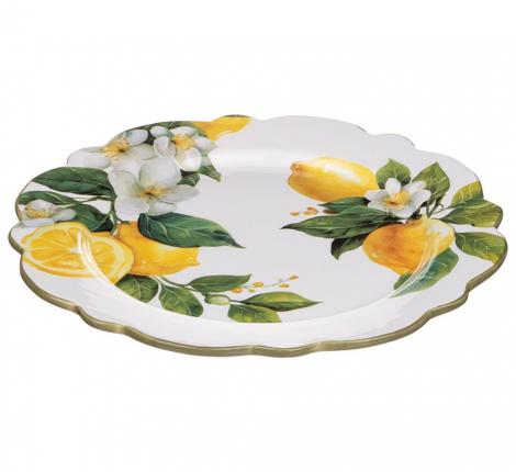 Тарелка закусочная "ЛЕМОН ТРИ", диаметр 23 см
