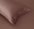 Постельное белье с одеялом "Sofi de Marko" Premium Mako (капучино) Сатин ДеЛюкс, Евро