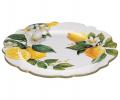 Тарелка закусочная "ЛЕМОН ТРИ", диаметр 23 см