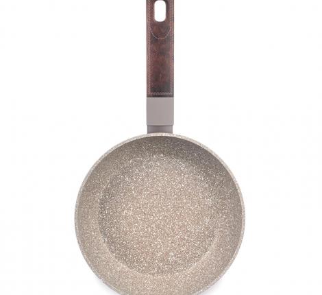 Сковорода "AGNESS" 902-110 с антипригарным покрытием PFLUON MARBLE, диаметр 20 см