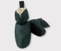 Сапожки-носочки пуховые "Comfort Socks Travel Grass" DARK GREEN, 40-45 р.