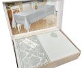 Скатерть Maison D'or "RACHEL" 160х320, серый
