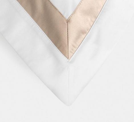 Наволочка с широкой отделкой "ALPINE NUDE PINK ALLURE GRASS" Мако-Сатин, 50х70 (2шт)