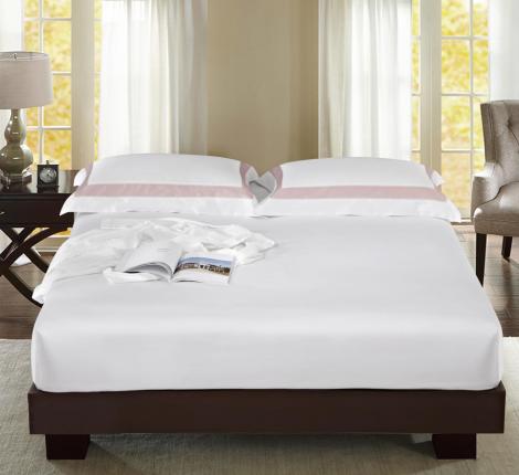 Простыня на резинке Sharmes 140х200, белый