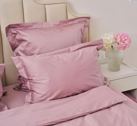 Постельное бельё Luxberry "DAILY BEDDING" Cатин ДеЛюкс Семейный, пыльная роза