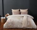 Постельное белье "Kazanov.A." Аликанте (айвори капучино) Велюр/Egypt Cotton, Евро