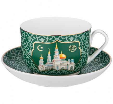 Чайная пара "МЕЧЕТЬ" 85-1990, 280 мл