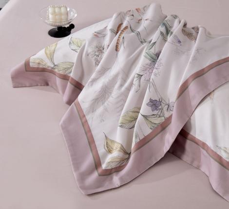 Постельное белье "Asabella" 2199-6 Фланель, Евро