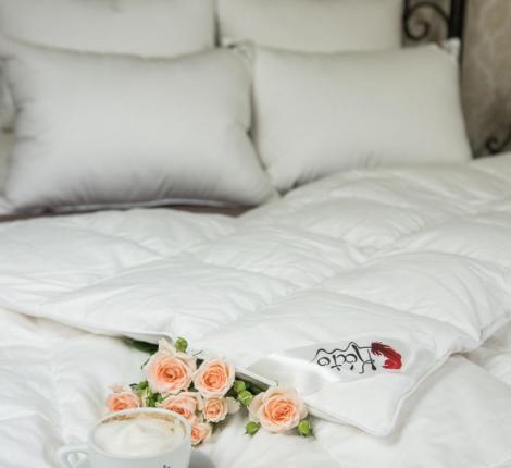 Одеяло пуховое "КАРОЛИНА" премиум, 140х205