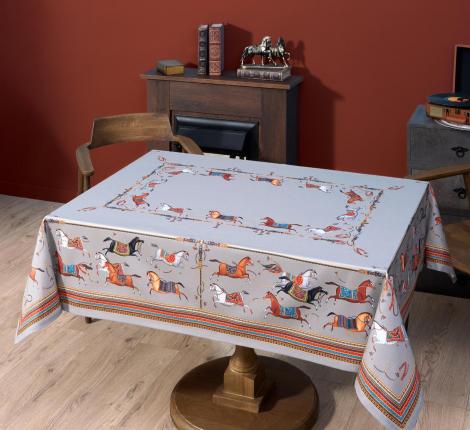 Скатерть с пропиткой LEFARD "PASSAGE" 140х180 см, серый