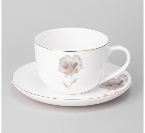 Чайная пара "INSPIRATION" ЗОЛОТОЙ ЦВЕТОК, 380 мл